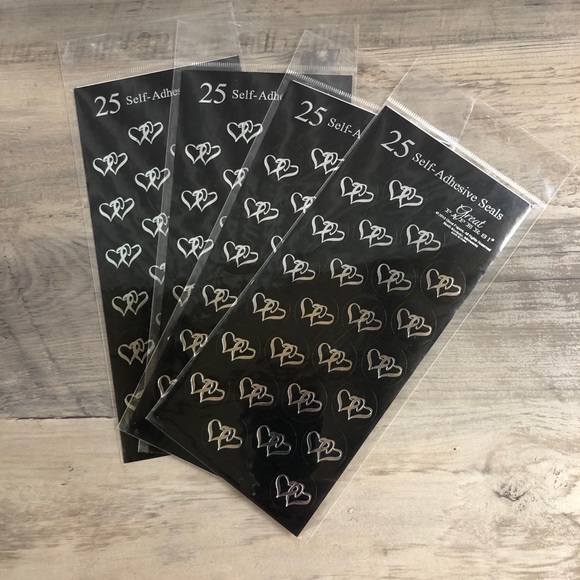 100 Self Adhesive Seals - Picture 2 of 7